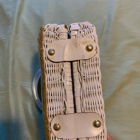 Vintage Wicker handbag - Picture 2 of 9